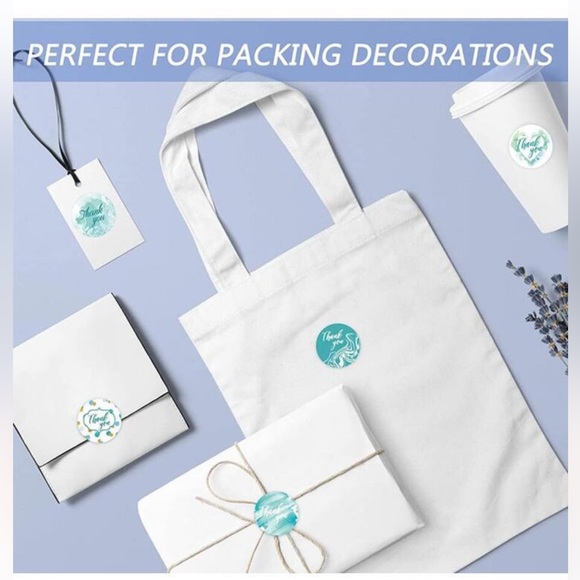 Starfish 🏝️ Seller Kit w/10 Poly mailers, 120 ThankYou stickers - Picture 4 of 5